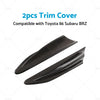 Subaru BRZ, Toyota 86 Carbon Fiber Side Fender Fin Vent Trim (2013-2021)