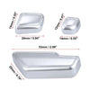 Mercedes Benz B180 6 x Silver Tone Door Seat Adjust Button Switch Covers
