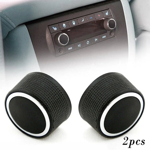 Escalade Enclave Chevrolet 2 x Rear Radio Control Knobs