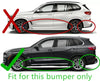 BMW X5 4 x Splash Guards Mud Flaps Fender (2019–2025)