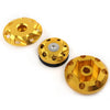 Kawasaki NINJA1000 Z1000 Frame Hole Covers  Fairing Bolts Caps Gold (2011-2016)