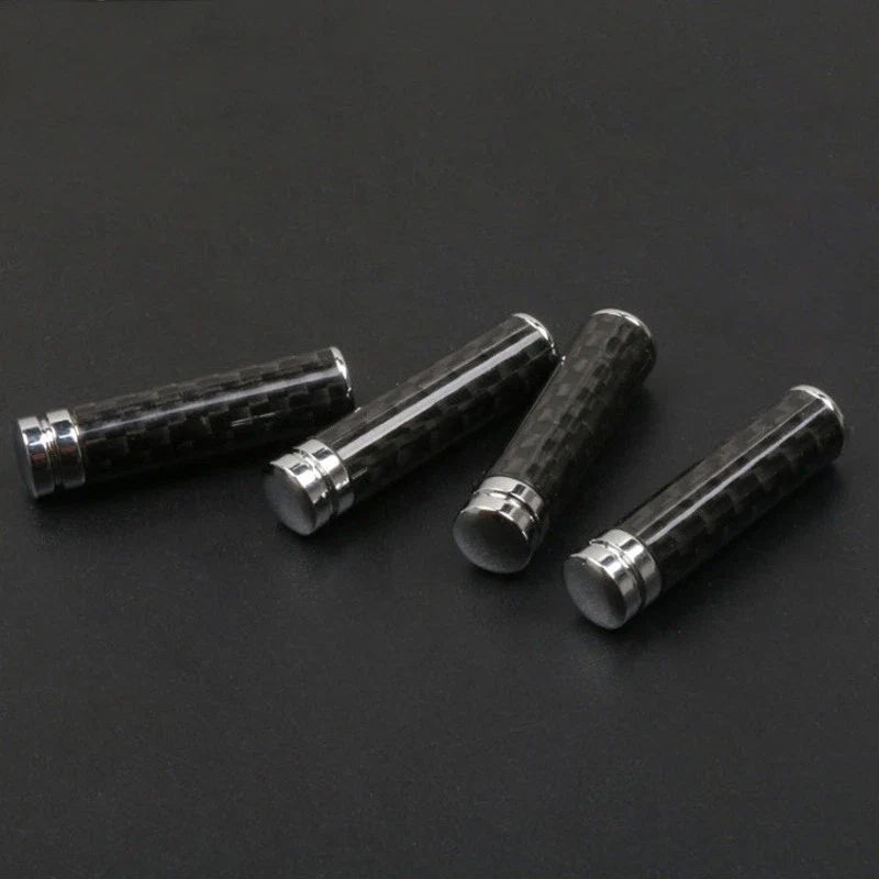 BMW 3 5 7 Series E36 E46 E90 F10 Carbon Fiber Lock Knob Covers (1998-2019)