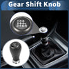 Honda CR-V 2006-2011 Plastic Black Silver Tone 6 Speed Gear Shift Knob