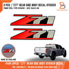 Holden Colorado RC Z71 Side Rear Bed Body Sticker Decal (2008-2012)