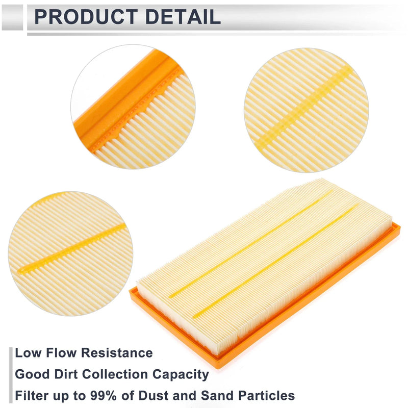 Mercedes-Benz GLE350 L4 2.0L Engine Air Filter (2020-2024)