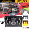 Suzuki DRZ400SM DRZ400S DRZ400 4x6" LED Headlight Projector (2000-2023)