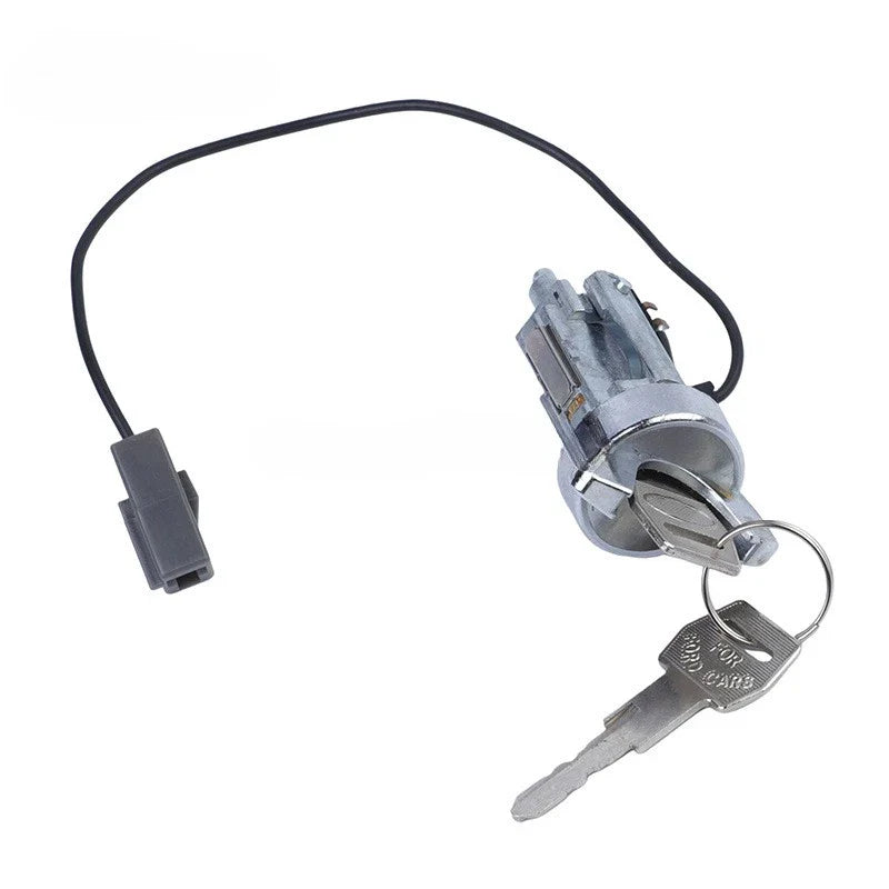 Ignition Lock Cylinder Chrome with Key Ford Ranger Bronco II (1983–1990)