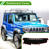 Suzuki Jimny JB64 JB74 Dashboard Cover Black Red (2018-2023)