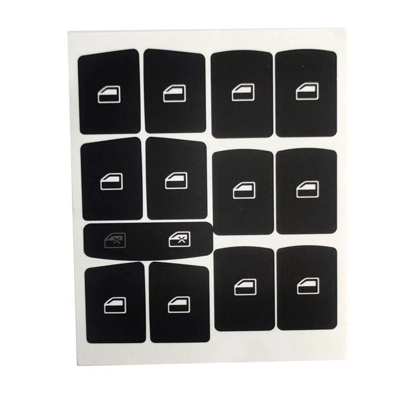 Audi Q7 Improved Functionality Button Repair Sticker (2007–2015)