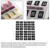 Car Marine 6-Way Blade Fuse Box Block Holder with LED Indicator