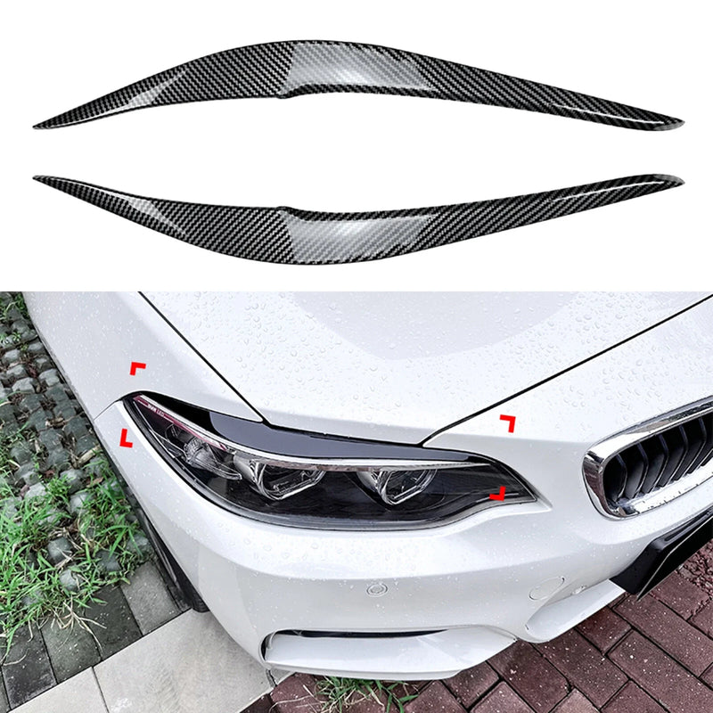 BMW 2 Series F22 F23 M Sport Headlight Eyelid Trim (2014-2021)