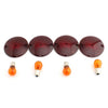 Harley Davidson Road King Amber Turn Signal Light Bulbs & Red Lens Cover (1994-2010)