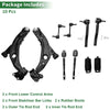 Ford Edge 10 Pcs Front Lower Control Arms (2007-2014)