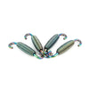Motorcycle 6pcs 59mm Multicolor Exhaust Pipe Springs Stainless Swivel Hook