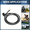 Car Motorcycle 1pc M8x0.8 Tire Inflator Extension Tube 0.305in x 32TPI