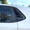 VW Polo MK6 Rear Side Window Louver Trim Cover (2017-2023)
