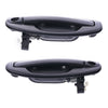 Hyundai Santa Fe 4pc Front/Rear Outer Door Handle Blk (2000–2005)