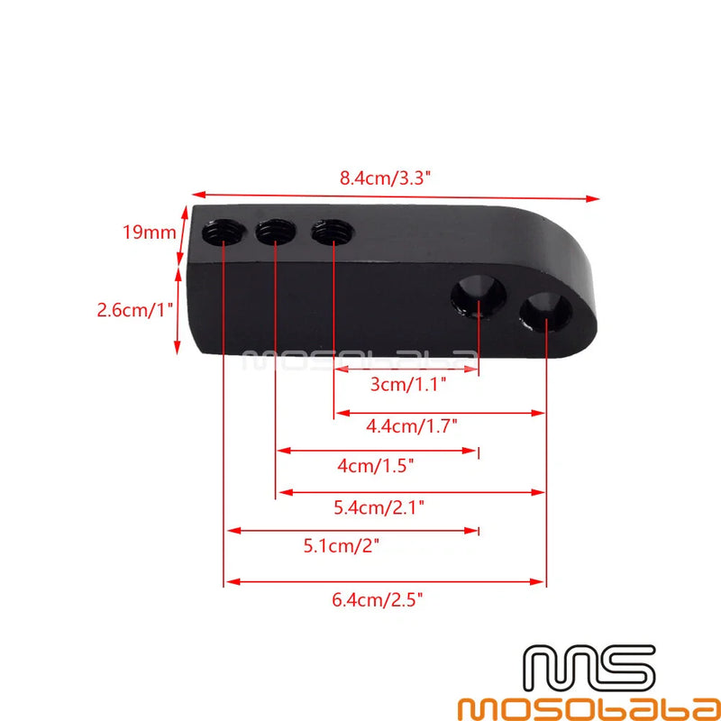 Harley Dyna FXD FXDB FXDC FXDL FXDWG Headlight Extension Block (2006-2017)