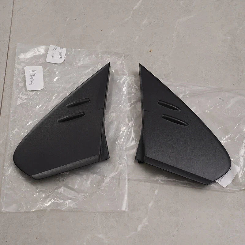 Toyota Prius 2x Black Front Left & Right Fender Trim Covers (2016-2021)