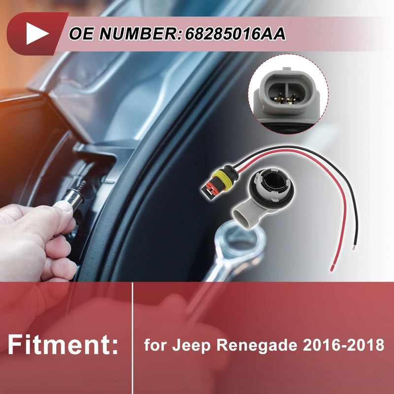 Jeep Renegade Tail Light Socket Wiring Set (2016-2018)