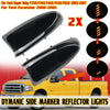 Ford F-250-F-450 2x Smoked LED Side Mirror Light Kit Switchback (2003–2007)