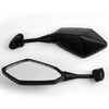 HYOSUNG GT125R GT250R GT650R GT650S Black Left Right Side Rear View Mirrors (2003-2017)