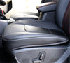 AU Models Black Luxury PU Leather Car Seat Cover Protector