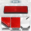 Motorcycle Bicycle 6pcs / Rectangular / Safety Spoke Reflective Reflector