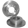 Nissan Patrol GU Y61 Rear Slotted+Drilled Disc Rotors+4x4 Brake Pads