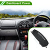 Mitsubishi Lancer (2008-2017) Black Red Dashboard Cover Mat