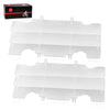 Honda CR125R 2 x Radiator Louver Guard White (1992–1997)