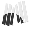 Honda CR-V 6 x Chrome Pillar Post Door Trim Covers (2007-2011)