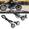 DRL Daytime Running Safety Ice Blue Blue Yellow 4pcs 12V LED Car Lights