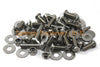 Lotus Elise S1 Inox Front & Rear Palourde Coque + Under Tray Fixings