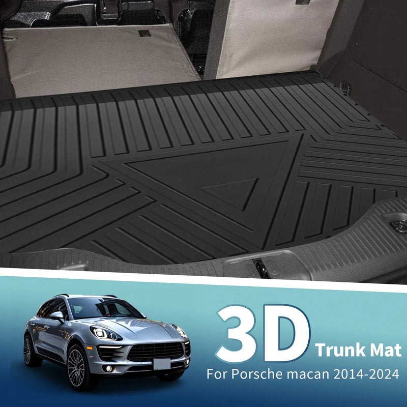 Porsche Macan (2014-2024) 1 x TPE Flat Face Cargo Liner Rear Trunk Mat