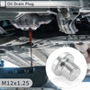 Car & Motorcycle 1 Set M12x1.25 Drain Plug with Gasket