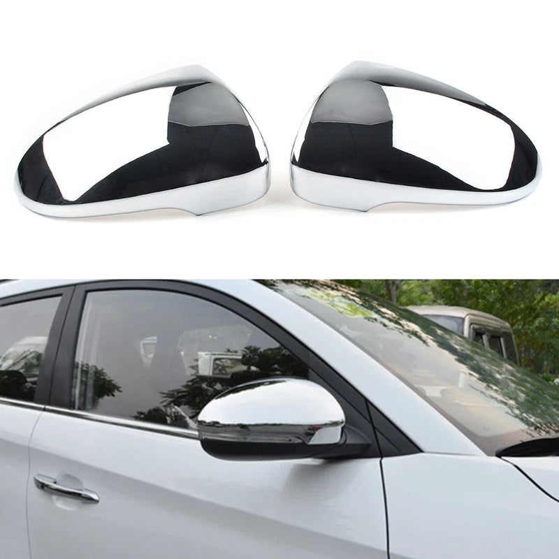 Hyundai Tucson (2015-2020) Chrome Rear View Mirror Trim Cover