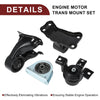 Mitsubishi Lancer 2.0L Engine Mount Set (2002-2007)