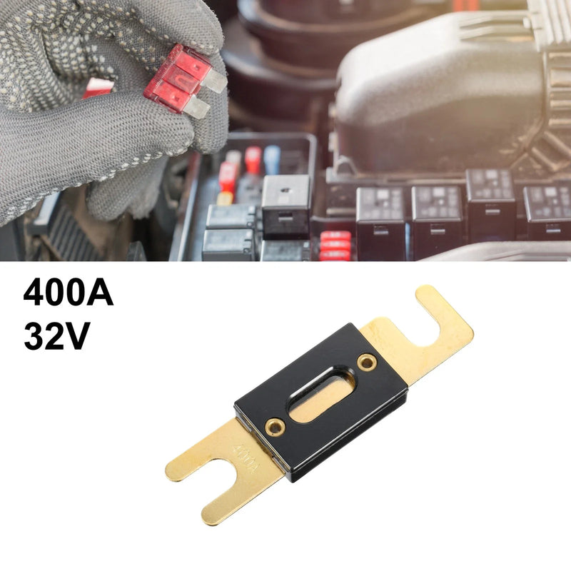 Car Truck Motorcycle Boat Audio 400A ANL Fuse Electrical Protection