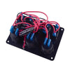 Car Boat RV Truck 79-23 Blue LED Toggle Rocker Switch Panel