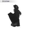 Pair Motorcycle Gloves Spring Summer Breathable Smartphone Touch M Black TPU