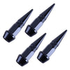 Universal Cars Black Spike Wheel Valve Stem Caps