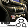Ford Mustang 3 x Aluminum Alloy Headlight Volume Tune Knob Covers
