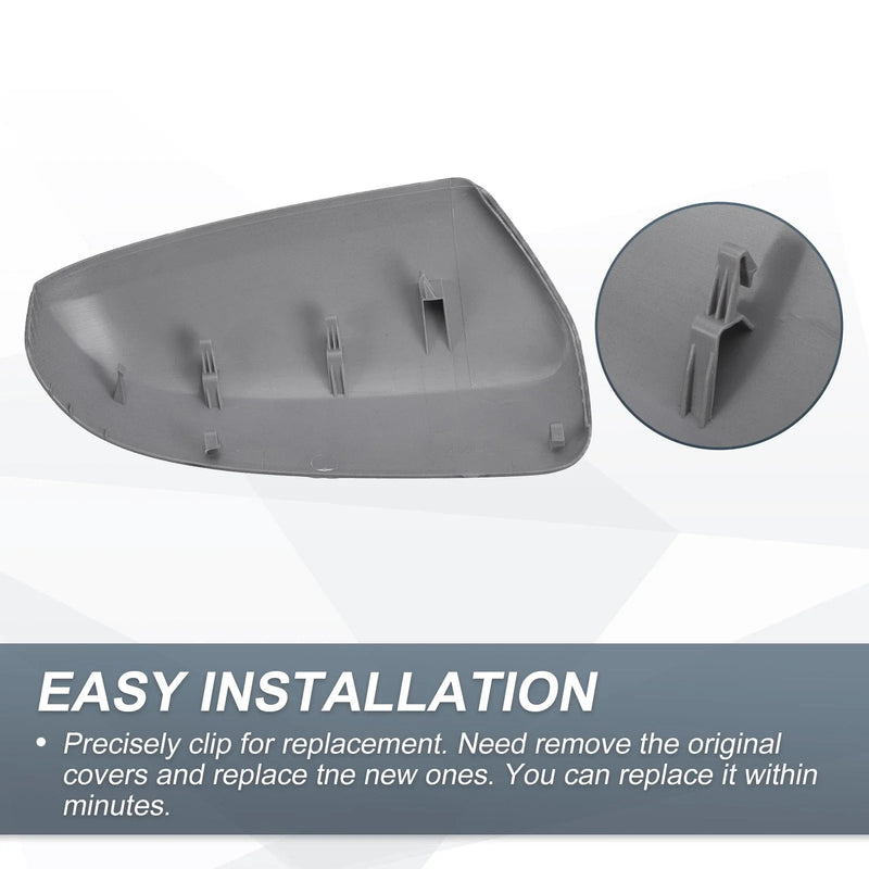 Nissan Sentra Rearview Mirror Cover Cap  Black Carbon Fiber (2007-2012)