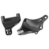 Harley XL883 XL1200 XL48 Passenger Footrest Rearset w/ Bracket (2014-2016)