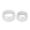 Dodge Ram 1500 5 x Silver Tone AC Radio Switch Knob Covers (2018-2020)