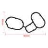BMW E90 E46 Black Cooler Housing Gasket Engine Oil Filter Seal