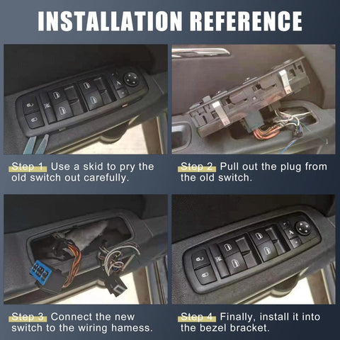 Nissan Power Window Switch Front Passenger Side (2007-2012)