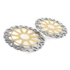 Ducati Multistrada Enduro 1200 Gold Front Brake Disc Rotors (2016-2018)