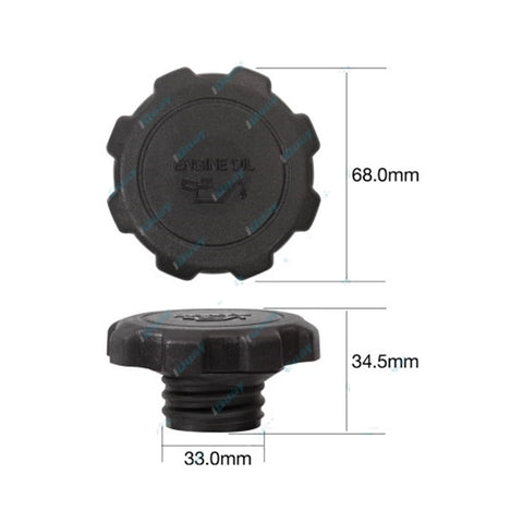 Toyota Hilux Surf LN130R 2.4L 4cyl Engine Oil Filler Cap (1990-1993)